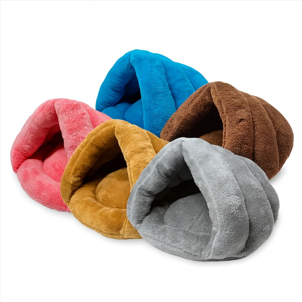 Panier pour chien chat, Nid Triangulaire Douillet pour Animaux