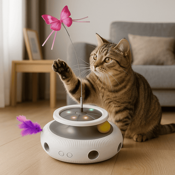 Jouet Papillon Magique pour Chats