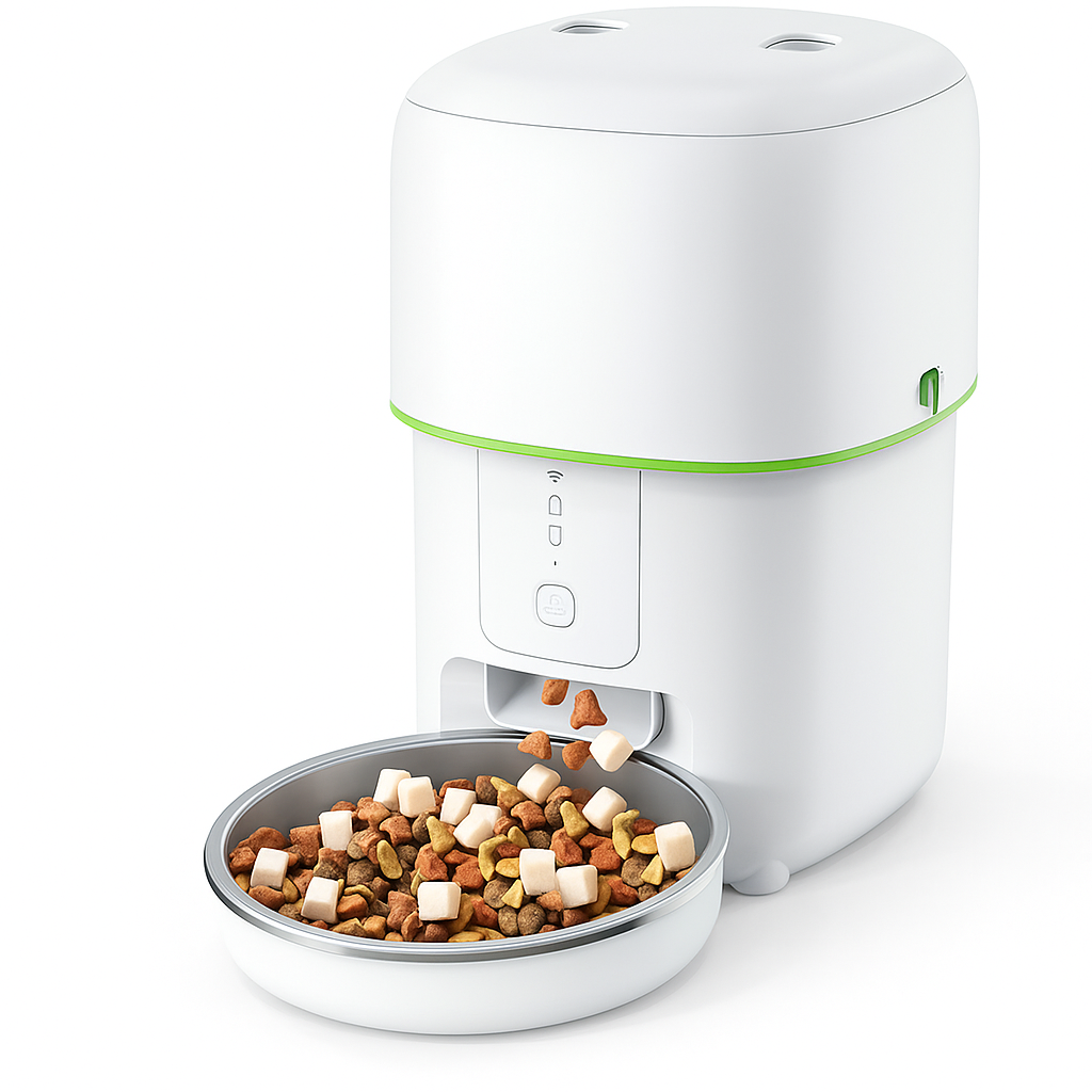 Distributeur de croquette pour chat automatique 2L contrôle App WiFi  2.4GHz/5GHz
