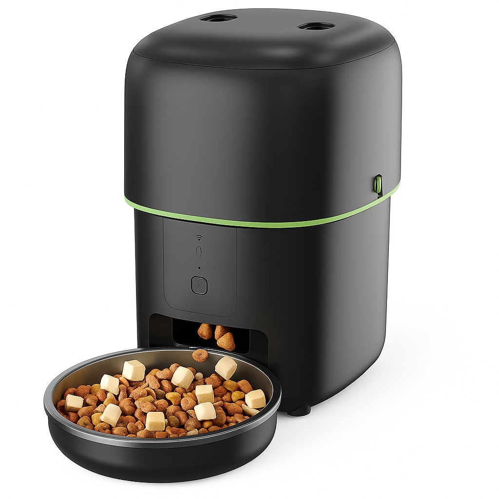Distributeur de croquette pour chat automatique 2L contrôle App WiFi  2.4GHz/5GHz